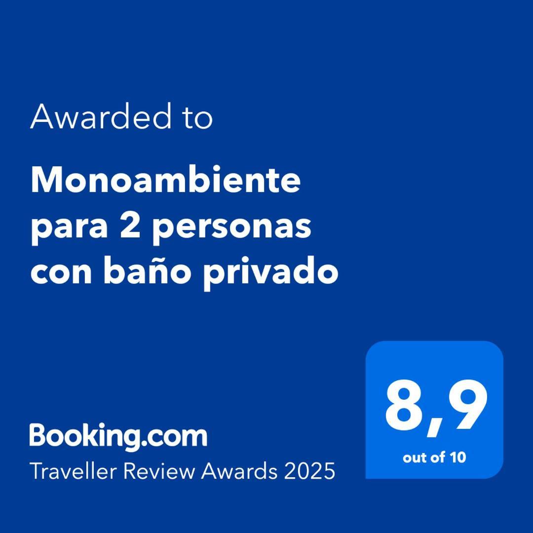 Monoambiente 2 Personas Con Bano Privado Apartamento Córdova